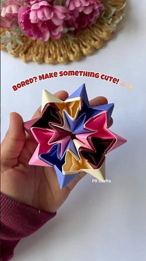 Origami paper craft 😁 || #origamicraft #papercraft #origamitutorial #origamipaper #papercraftideas