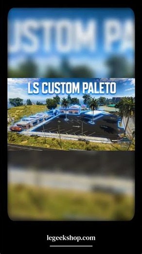 LS Custom Paleto MLO FiveM - Garage Mecanicien + 24/7 Store + Car Wash - Textures Custom