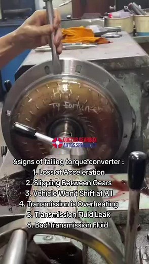Common Signs of Failing Torque Converter in Automotive Transmission