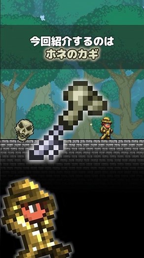[Terraria] The Bone Key: The Ultimate Money-Making Item #terraria #Terraria #Shorts #GameExplanation