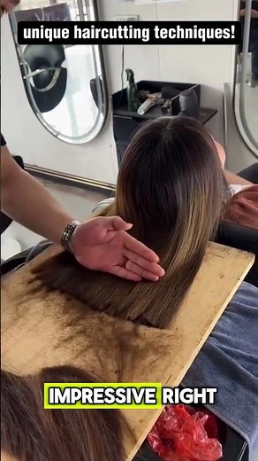 Unbelievable: Cutting Hair with a Knife and the Results Are Amazing!