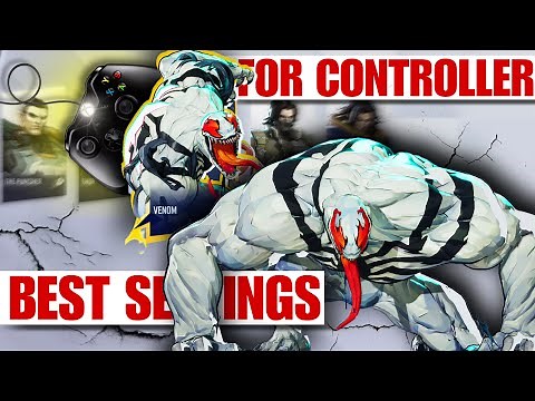 Marvel Rivals BEST Controller Settings (Venom Edition)
