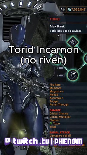 Torid Incarnon Build Guide for Warframe