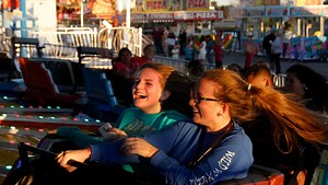 From ribbons to rides, fair is underway