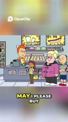 Anastasia's Chocolate #funny #dothingsyoudontwanttodo #animation #cartoon #classiccaillou