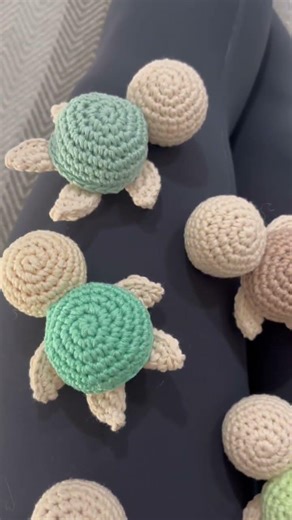 Tutorial mini animales marinos amigurumi. Próximamente subiré videos para realizar estas linduras