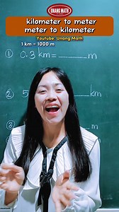 329K views · 6.1K reactions | Converting kilometer to meter and meter to kilometer #math #mathtricks #mathshortcuts #mathtutorial #mathematics #mathtutor #mathlesson | Unang Math | Facebook