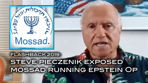 FLASHBACK 2019: Steve Pieczenik Exposed Mossad Running Epstein Op