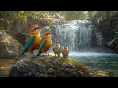 Soft piano with creek sparkle encouraging tidy notes and mindful comprehension