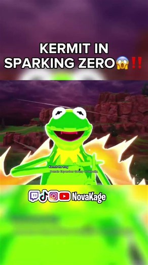 Why is Kermit The Frog in Sparking Zero😭‼️ #dragonballsparkingzero #sparkingzero #dragonballz