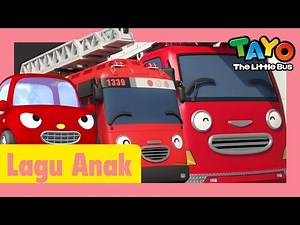 Tayo Lagu Pembukaan Tema belajar warna merah l lagu untuk anak-anak l Hey Tayo! l Tayo bus kecil