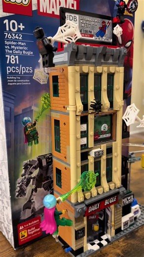 Spider-Man vs Mysterio: Daily Bugle Lego Set Review
