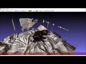 Creating a 3d Model from iPhone photos using VisualSFM, CMPMVS, MeshLab and Blender