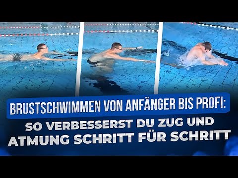 Brustschwimmen – Grundlagen von Atmung und Armzug.
