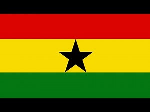Ghana Flag Waving - A Symbol of Freedom and Pride