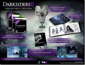 Darksiders 2 Limited Edition Includes Hardcover Art Book And Death Mask