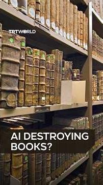 Tech companies destroying books to train AI