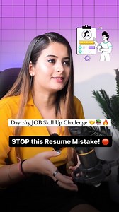 1M views · 7.9K reactions | Watch Till END. Resume Mistake to avoid...