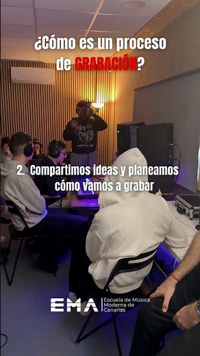 ¿Cómo es un proceso de grabación?