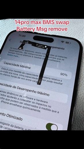 iPhone 14 Pro Max Battery Management System Swap