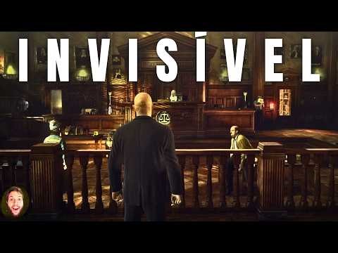 Me disfarcei de juiz pra me infiltrar num tribunal no Hitman Hardcore
