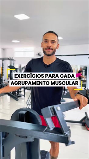 Move Life Studio on Instagram: "Aqui estão algumas opções eficientes para cada agrupamento muscular, mas agora a conversa é com você 👇 Qual exercício você mais gosta de fazer na academia? E qual grupo muscular é o seu preferido de treinar? Comenta aqui ⬇️ #treino #academia #movelife #musculação"