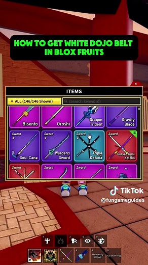 How to Get the White Dojo Belt in Blox Fruits