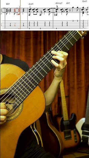 One Note Samba pt. 3 solo guitar tab