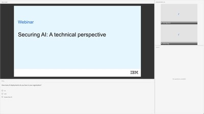 Securing AI - A technical perspective