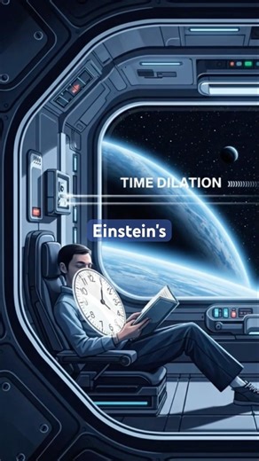 Time Dilation is phenomena described By Einstein’s Theory #DreamScreenAI