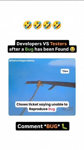 Software Testing | The Testing Academy | Pramod Dutta | When a tester finds a bug and the developer denies it! 😂 Watch this epic Looney Tunes meme with Ralph and Sam representing the tester vs.... | Instagram