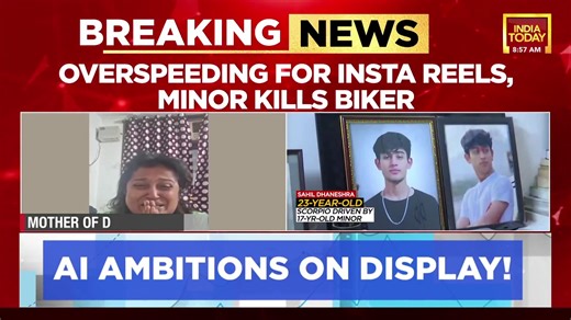 Delhi car crash horror | Minor driver rams into biker, kills him 23-year-old Sahil killed by speeding car Anshul Singh with more details #Delhi #CarCrash #YouthKilled | Aishwarya Paliwal | India Today