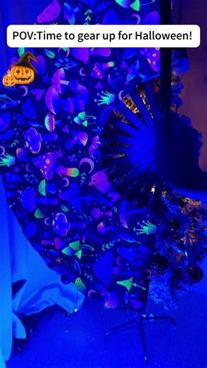 If you have this neons fan, you’ll stand out at the party #ravefan #fan #neonfan #colorfulfan #halloween