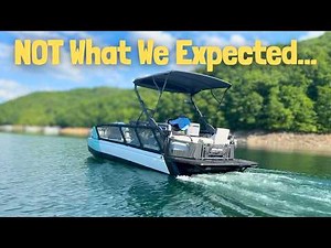 Our NEW BOAT! Sea-Doo SWITCH Pontoon Review + Break-In Vlog