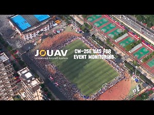 How the JOUAV CW-25E VTOL Drone System Enhances Event Security