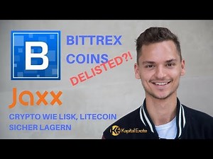 Bittrex coins entfernt!!! Bittrex Tutorial Anleitung deutsch - Crypto wie Litecoin, Lisk...