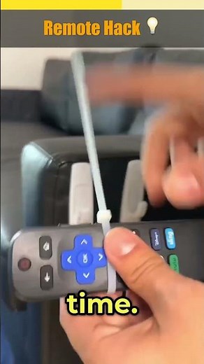 DIY Hack to Keep Your Remote From Disappearing! #shorts