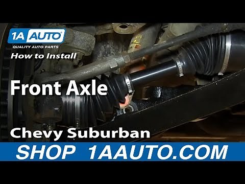 How to Replace CV Axle Shaft 00-06 Chevy Suburban