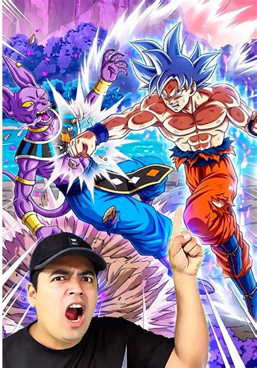 Goku Ultra Instinto por fin derrota a Bills #dragonsuperior | Goku's Ultra Instinct
