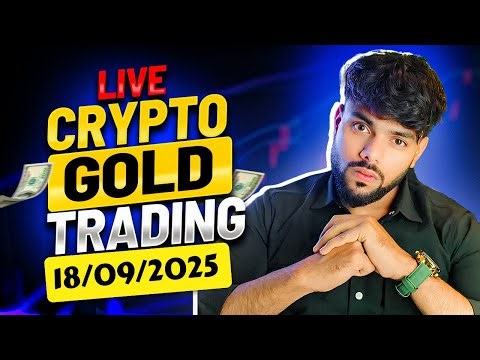 Live Trading on Bitcoin | Gold |Scalp with BSP Concept | #Live #btc #Gold #18 Sep-2025