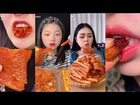 [吃]零食||Spicy food|| Đồ ăn vặt cay cay của tuổi thơ🌶️🌶️🌶️