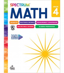 Spectrum Math, Grade 4 705503-EB