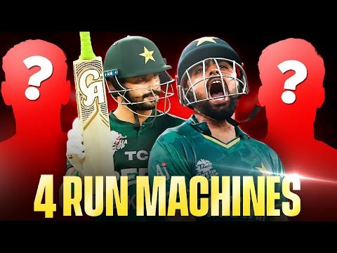 4 Run Machines for Pakistan in World Cup