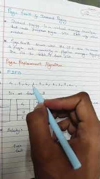 L73 - Page Replacement Algorithm (FIFO)