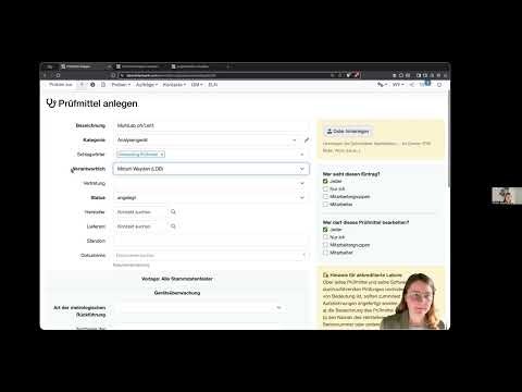 LIMS Grundlagen; Qualitätsmanagement: Prüfmittel mit Kontrollkarten und Erinnerungen - QM ISO 17025