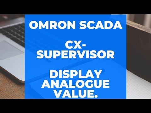 cx supervisor omron scada display analog value communication with omron plc cj2m cx programmer