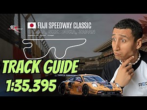 FUJI TRACK GUIDE PORSCHE 992 LM gt3 1:35.395 + SETUP fixed LE MANS ULTIMATE