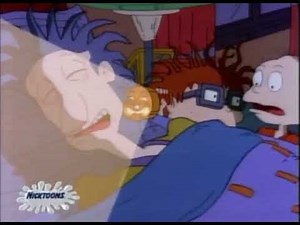 Rugrats - Tommy & Chuckie think Stu is a robot