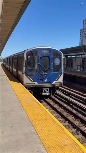 R211A (A) Train Entering Beach 60th Street