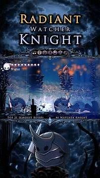 Hardest Boss #6: Radiant Watcher Knight [No Hit] | Hollow Knight